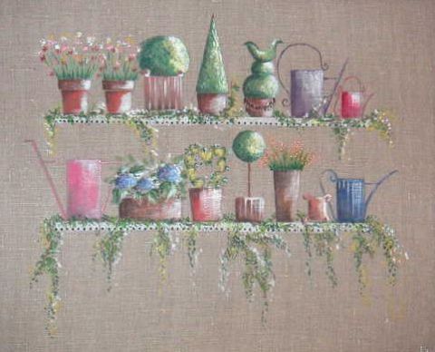 étagère de jardin